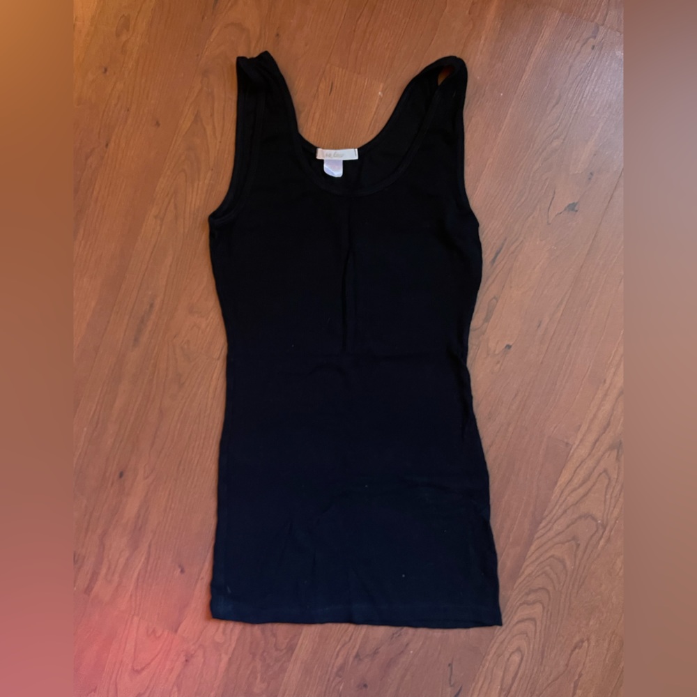 So Low Ribbed Tank